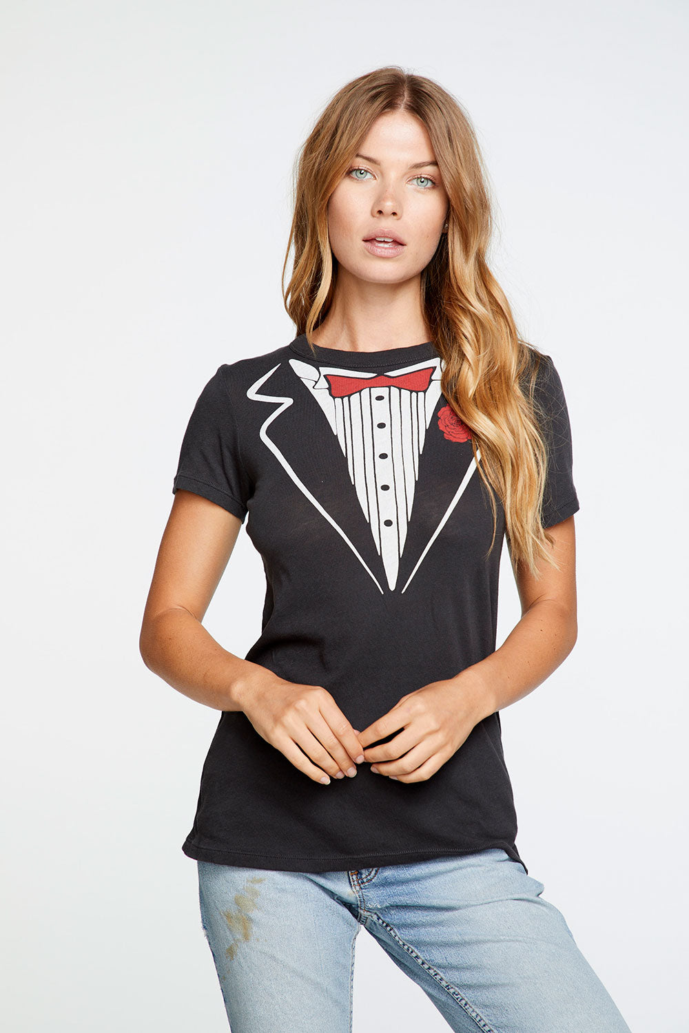 Tuxedo Tee WOMENS - chaserbrand