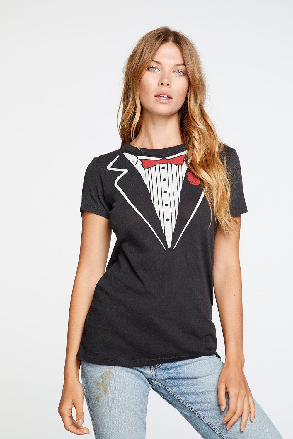 Tuxedo Tee WOMENS - chaserbrand