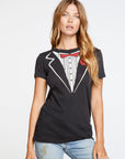 Tuxedo Tee WOMENS - chaserbrand