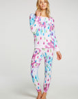 Tie Dye Peace Out Pants WOMENS - chaserbrand