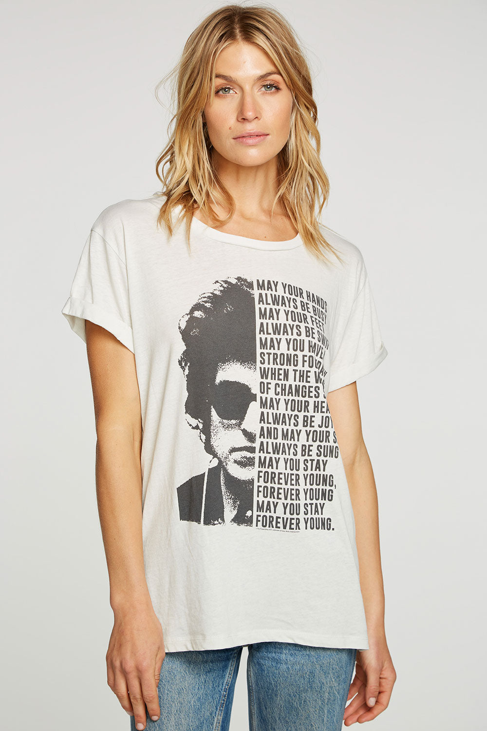 Bob Dylan - Forever Young WOMENS PLUS - chaserbrand