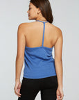 Vintage Rib Cropped T Back Cami WOMENS - chaserbrand