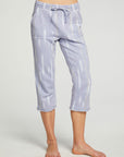 Linen French Terry Cropped Relaxed Raw Edge Jogger WOMENS - chaserbrand