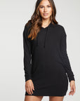 rPET Bliss Knit Long Sleeve Hooded Dress WOMENS - chaserbrand