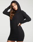 rPET Bliss Knit Long Sleeve Hooded Dress WOMENS - chaserbrand