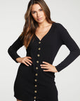 rPET Love Rib Button Down Cardigan Dress WOMENS - chaserbrand