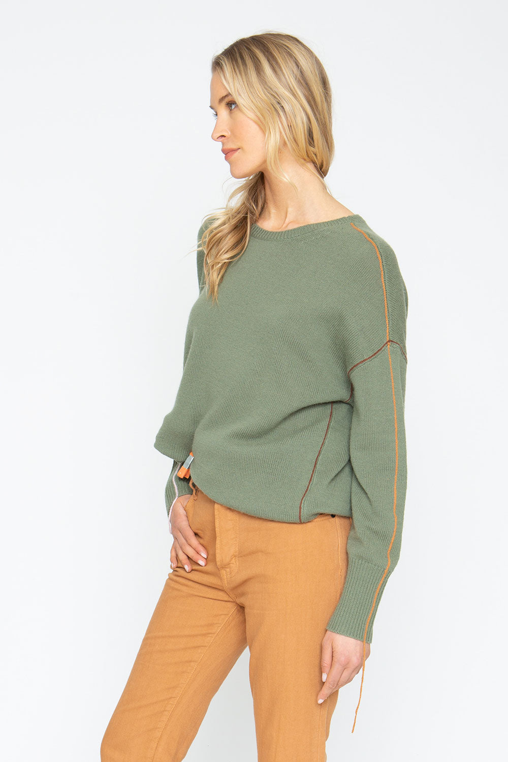 Bubble Sweater - Moss Womens chaserbrand