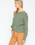 Bubble Sweater - Moss Womens chaserbrand