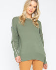 Bubble Sweater - Moss Womens chaserbrand