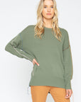 Bubble Sweater - Moss Womens chaserbrand