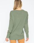 Bubble Sweater - Moss Womens chaserbrand